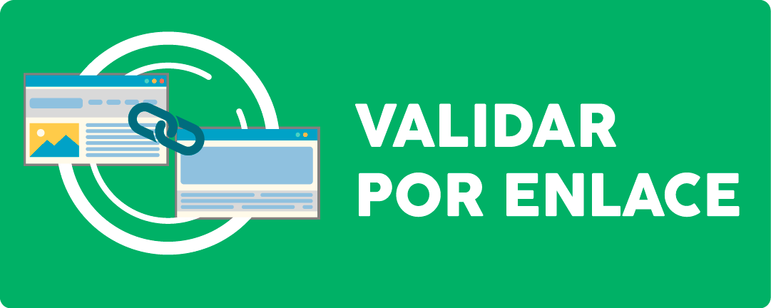 Boton validar enlace
